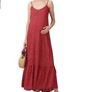 Rachel Pally Mini Dot Cilla Maternity Maxi size large